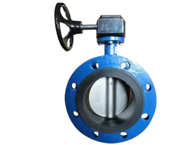 BUTTERFLY DOUBLE FLANGE GEAR DUCTILE IRON 10K BRACO