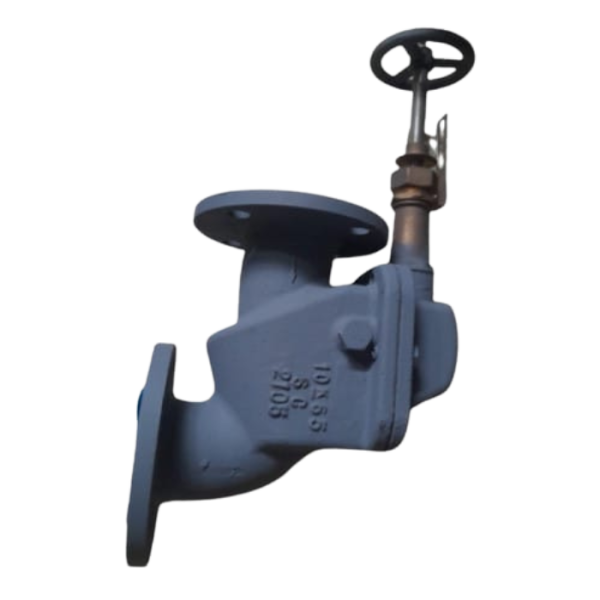 CAST STEEL ANGLE STORM VALVE F3060R-JIS 10K