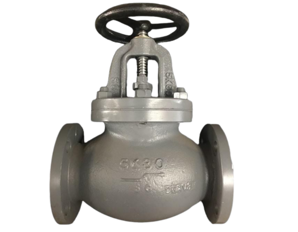 GLOBE VALVE CAST STEEL N F7311 F7311C-JIS 5K